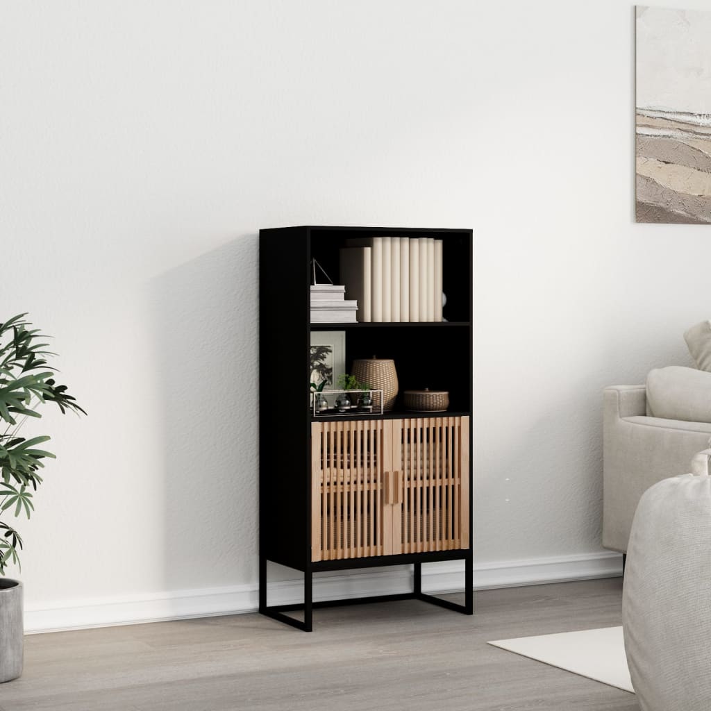 Highboard Bílý 60 X 35 X 125 Cm Kompozitní Dřevo