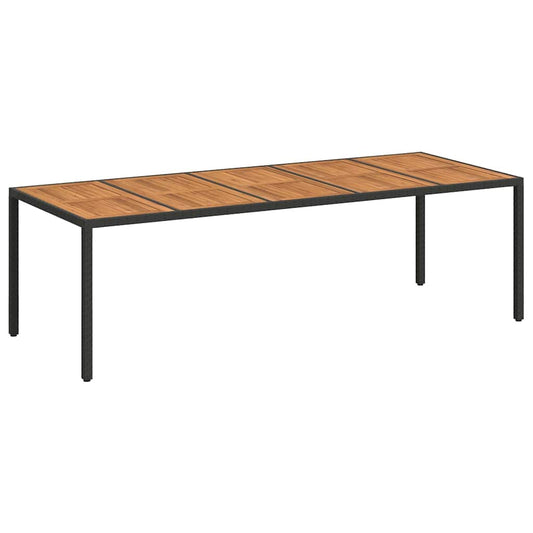 Zahradní Stůl Černá Polyratan