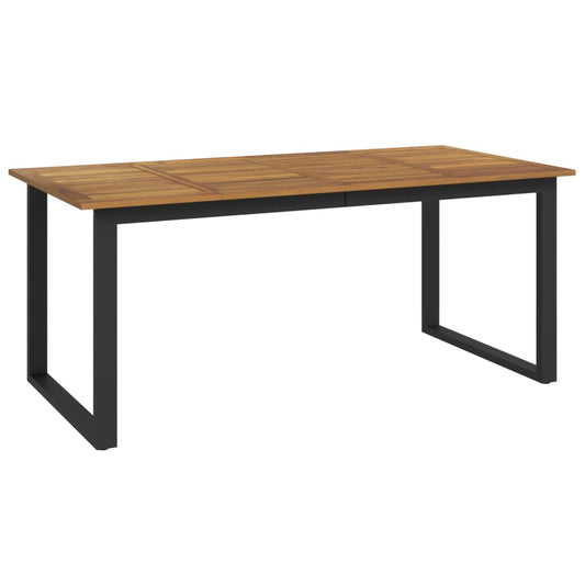 Zahradní Stůl S Nohami Ve Tvaru U 180X90X75 Cm Masivní Akácie