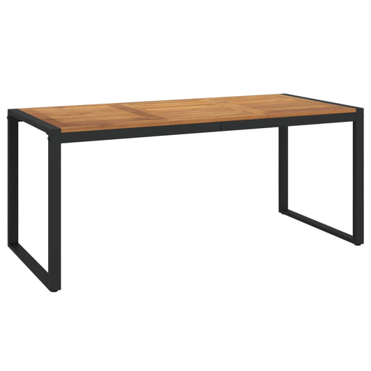 Zahradní Stůl S Nohami Ve Tvaru U 180X90X75 Cm Masivní Akácie