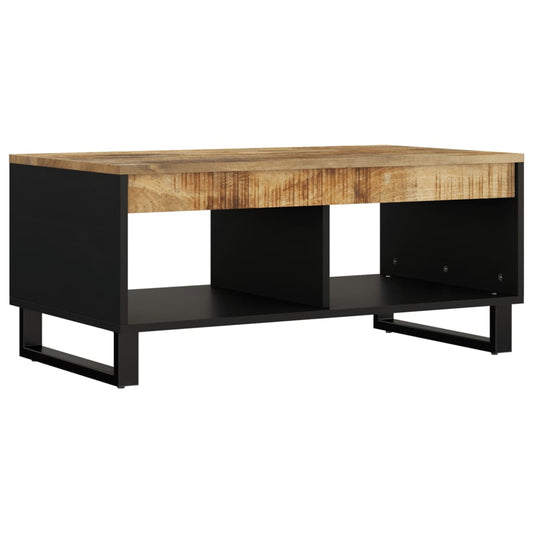 Konferenční Stolek 90 X 50 X 40 Cm Masivní Mangovníkové Dřevo