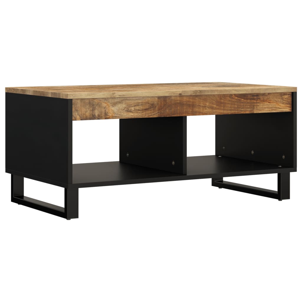 Konferenční Stolek 90 X 50 X 40 Cm Masivní Mangovníkové Dřevo