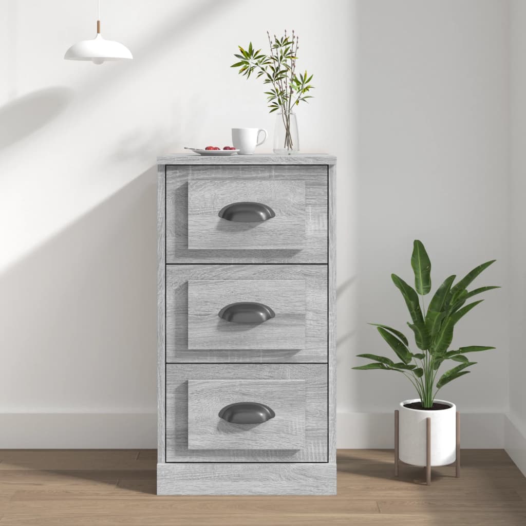 Příborník Bílý S Vysokým Leskem 36X35,5X67,5Cm Kompozitní Dřevo