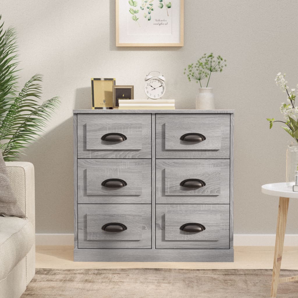 Příborník Bílý Vysoký Lesk 70 X 35,5 X 67,5 Cm Kompozitní Dřevo