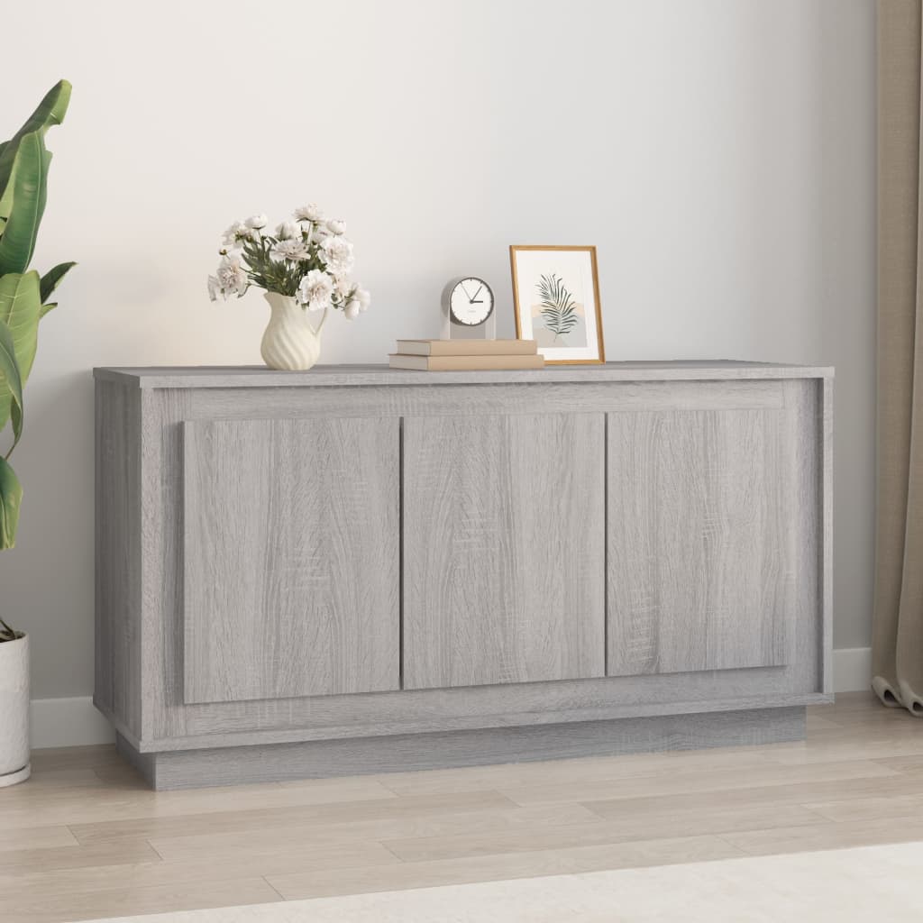 Příborník Old Wood 102 X 35 X 55 Cm Kompozitní Dřevo