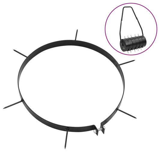 Svorky Na Provzdušňovač Trávníku 5 Ks S Hroty Ø 30 Cm Železo Přírodní