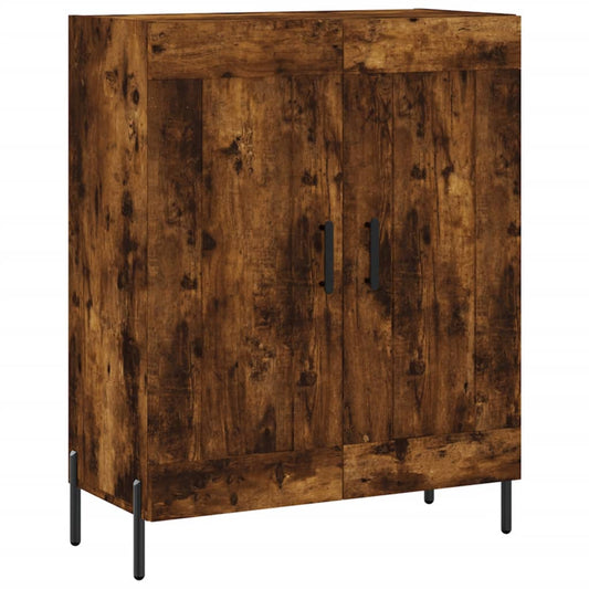 Příborník Kouřový Dub 69,5 X 34 X 90 Cm Kompozitní Dřevo