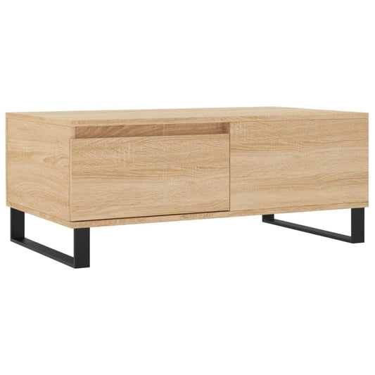 Konferenční Stolek Dub Sonoma 90X50X36,5 Cm Kompozitní Dřevo