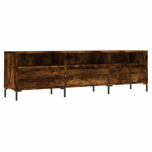 Tv Skříňka Kouřový Dub 150 X 30 X 44,5 Cm Kompozitní Dřevo