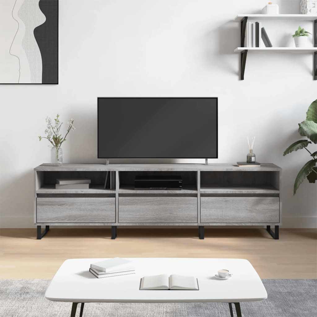Tv Skříňka 150 X 30 X 44,5 Cm Kompozitní Dřevo