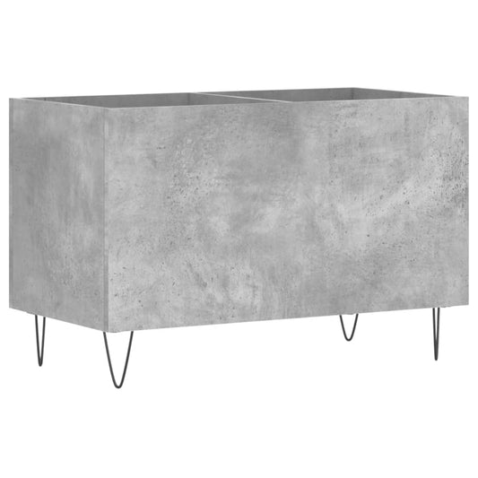 Skříňka Na Lp Desky Betonově Šedá 74,5X38X48Cm Kompozitní Dřevo