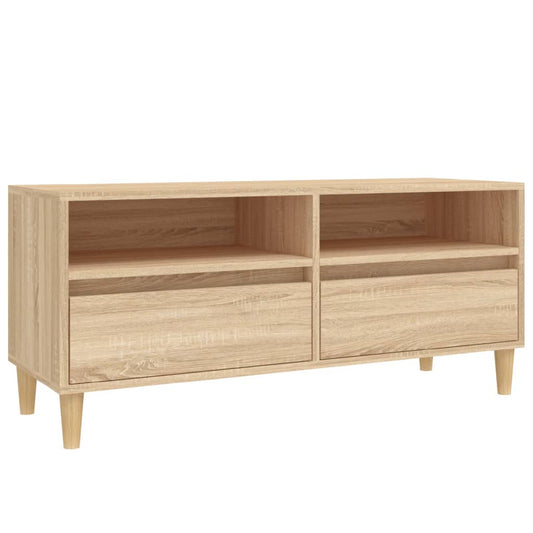 Tv Skříňka Dub Sonoma 100 X 34,5 X 44,5 Cm Kompozitní Dřevo