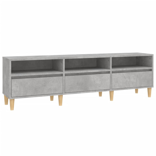 Tv Skříňka Betonově Šedá 150 X 30 X 44,5 Cm Kompozitní Dřevo Betonová Šedá