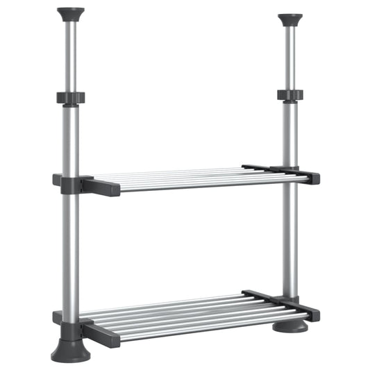 Kuchyňský Regál 50 X 25 X (50–70) Cm Hliník