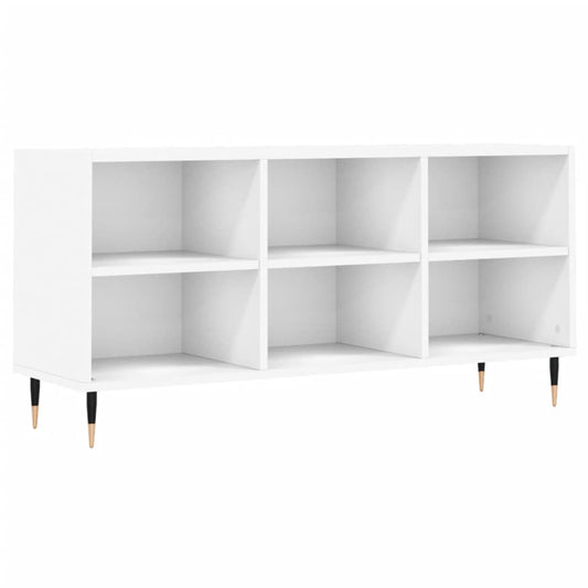 Tv Skříňka Bílá 103,5 X 30 X 50 Cm Kompozitní Dřevo