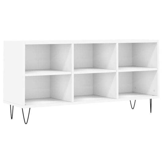 Tv Skříňka Bílá 103,5 X 30 X 50 Cm Kompozitní Dřevo