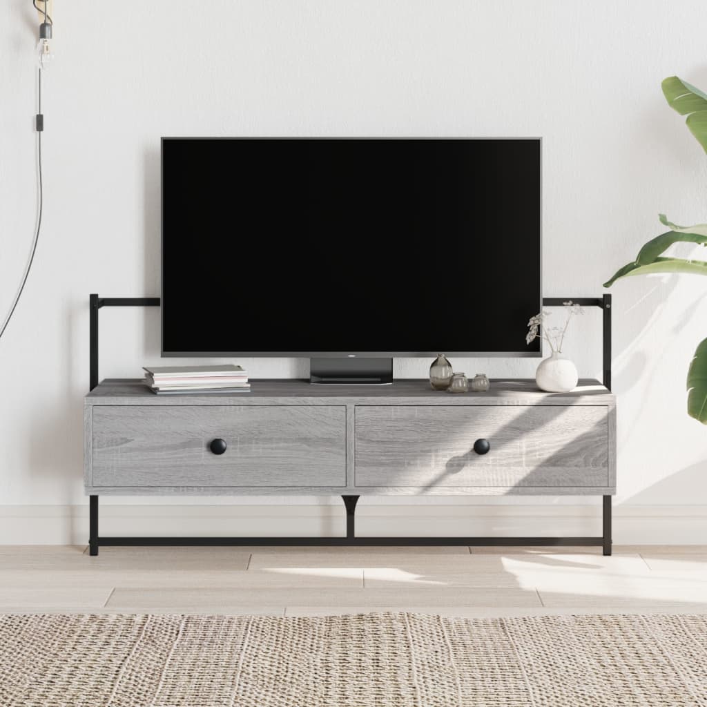 Tv Skříňka Nástěnná 100,5X30X51 Cm Kompozitní Dřevo