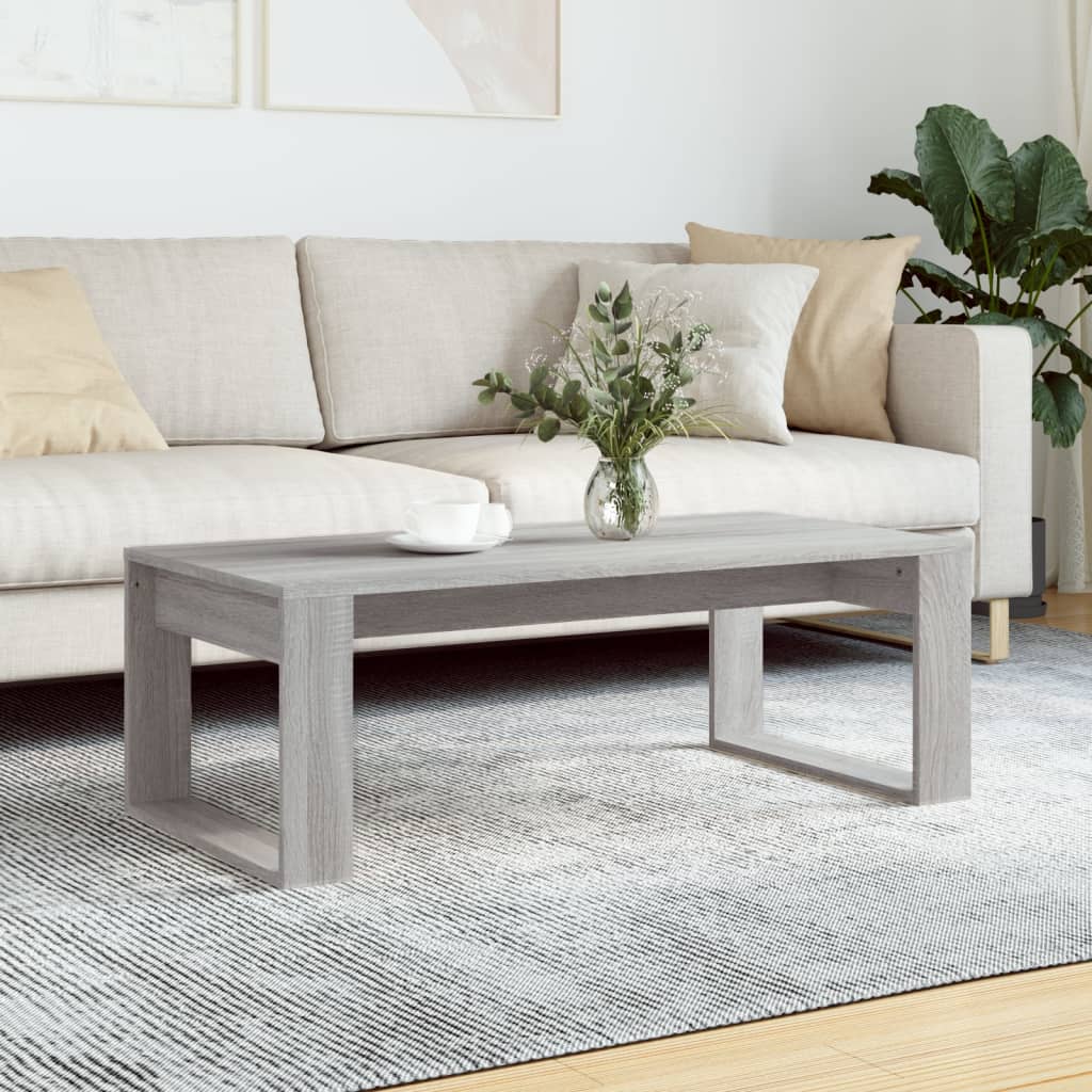 Konferenční Stolek Černý 102 X 35 X 50 Cm Kompozitní Dřevo
