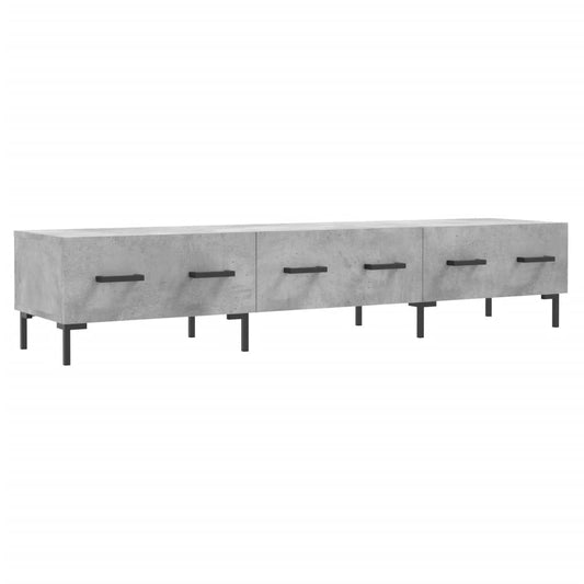 Tv Skříňka Betonově Šedá 150 X 36 X 30 Cm Kompozitní Dřevo