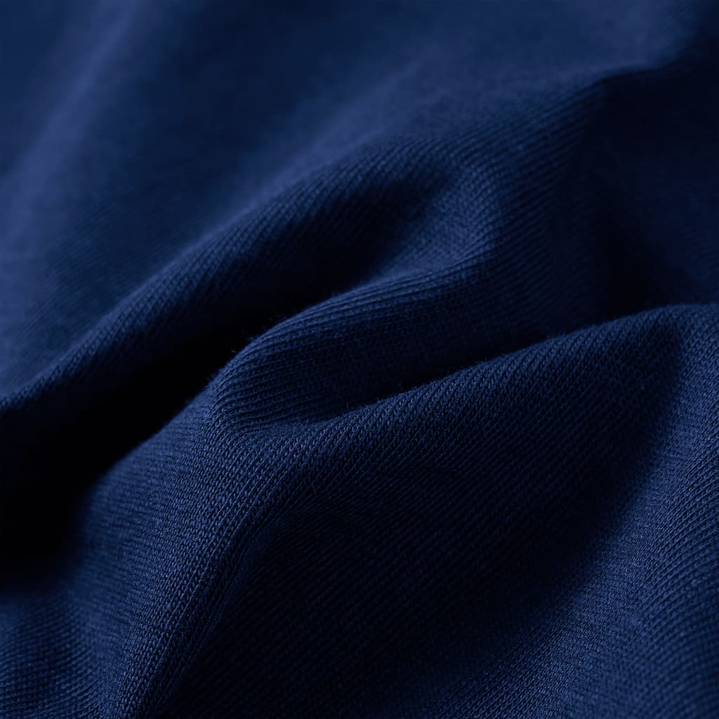 Dětské Tričko S Dlouhým Rukávem Námořnicky Modré 128