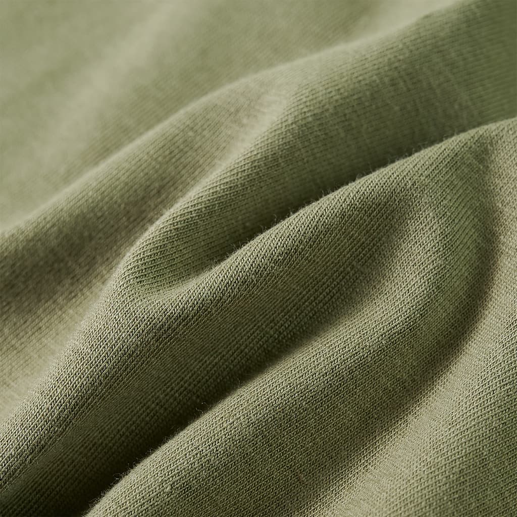Dětské Tričko S Dlouhým Rukávem Khaki 104