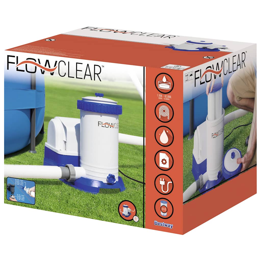 Bestway Bazénové Filtrační Čerpadlo Flowclear 9 463 L/H