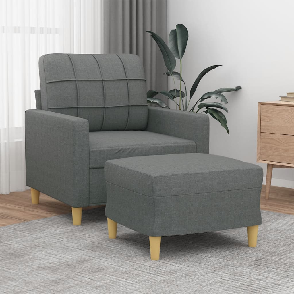 Křeslo S Podnožkou 60 Cm Textil