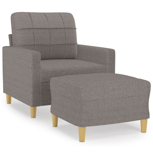 Křeslo S Podnožkou 60 Cm Textil