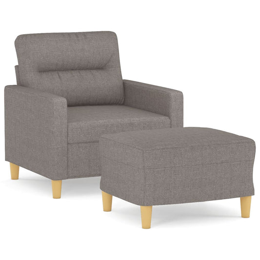 Křeslo S Podnožkou 60 Cm Textil