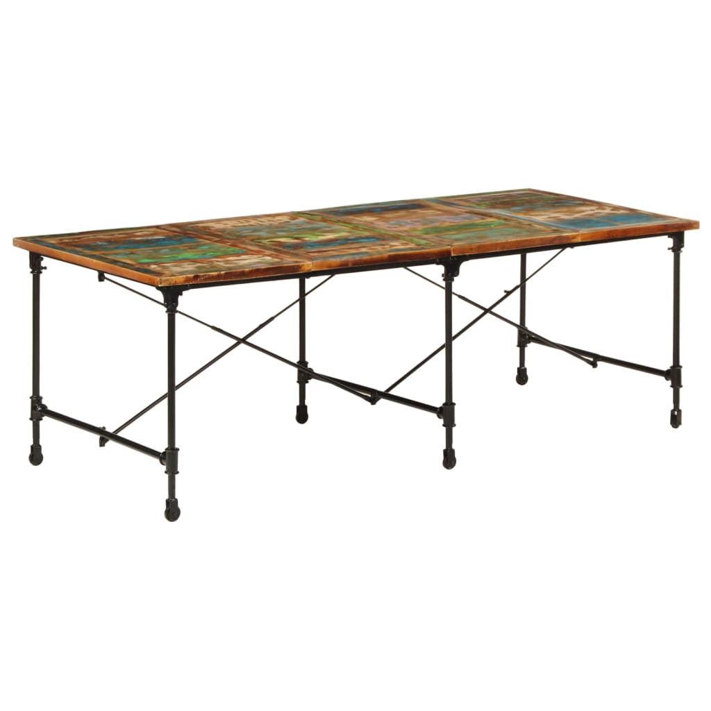 Jídelní Stůl 220 X 90 X 77 Cm Masivní Recyklované Dřevo