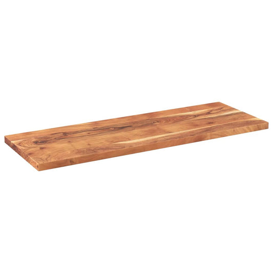 Stolní Deska 160X50X2,5 Cm Obdélníková Masivní Akáciové Dřevo