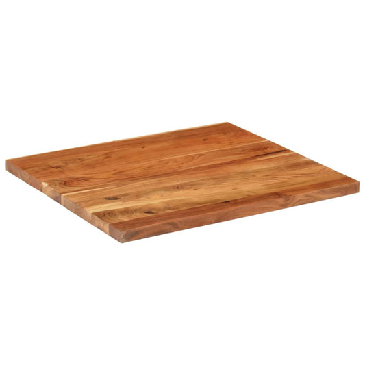Stolní Deska 100X80X3,8 Cm Obdélníková Masivní Akáciové Dřevo