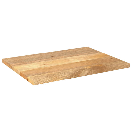 Stolní Deska 90 X 70 X 2,5 Cm Obdélníková Mangovníkové Dřevo