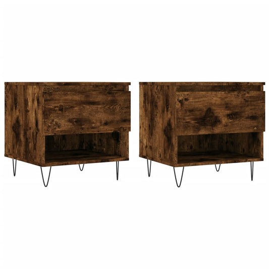 Konferenční Stolky 2 Ks 50X46X50Cm Kompozitní Dřevo