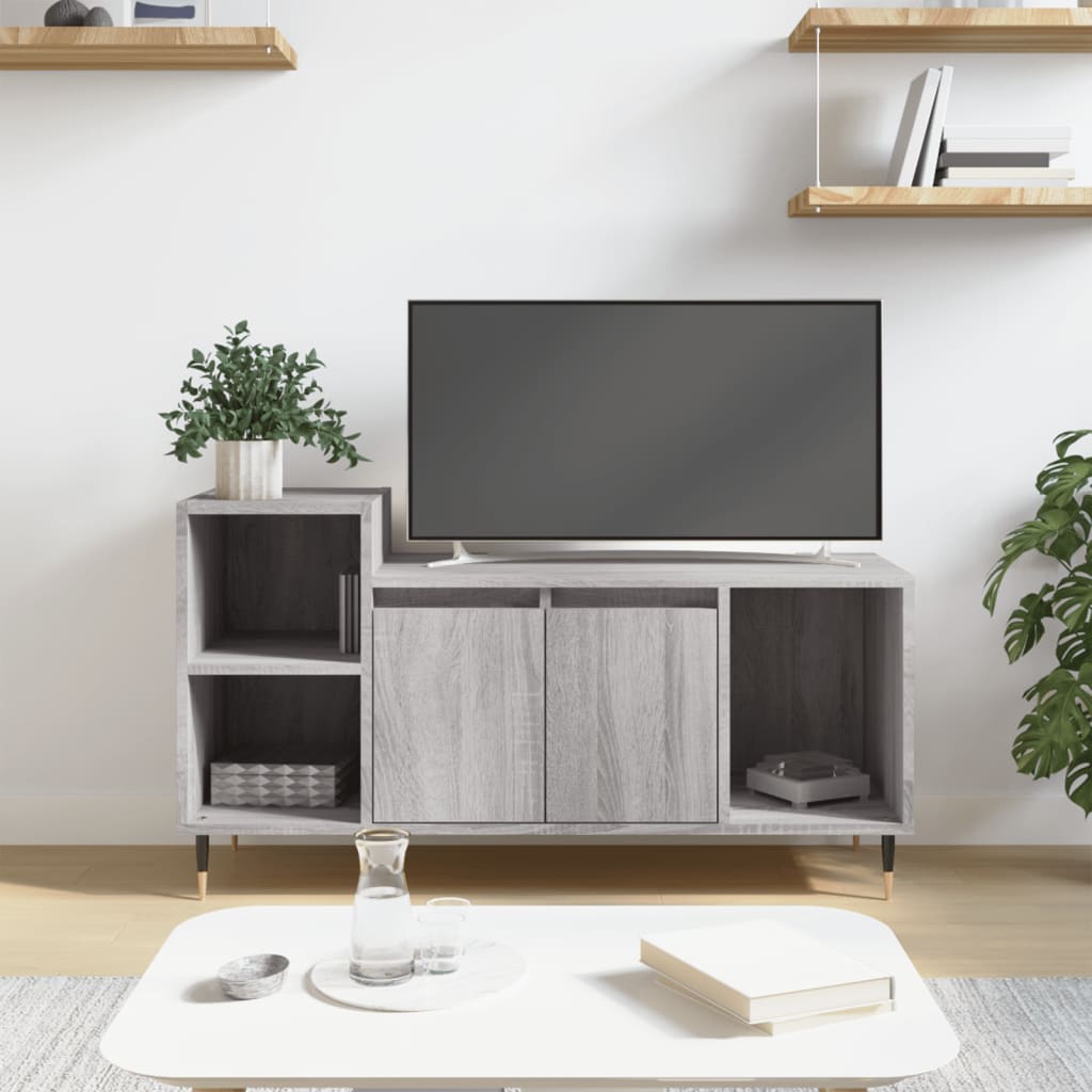Tv Skříňka 100X35X55 Cm Kompozitní Dřevo