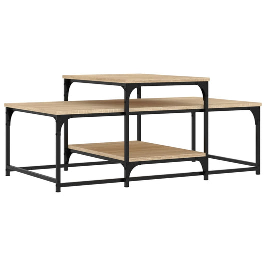 Konferenční Stolek 102 X 60 X 45 Cm Kompozitní Dřevo