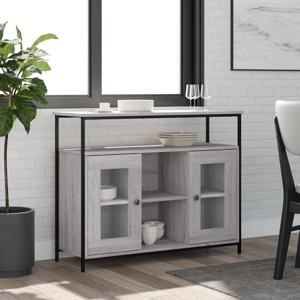 Příborník 100 X 35 X 80 Cm Kompozitní Dřevo