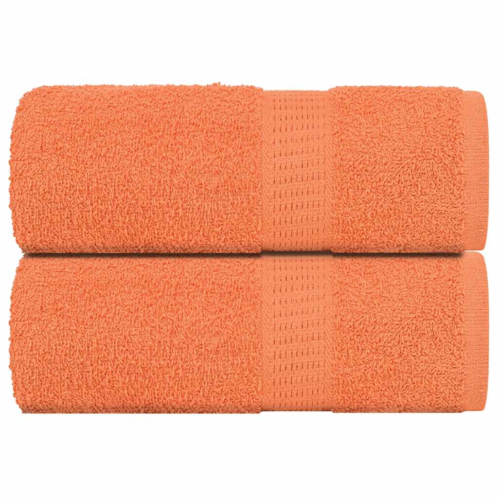 Saunové Osušky Frogn 4 Ks Oranžové 360 G/M² Oranžová