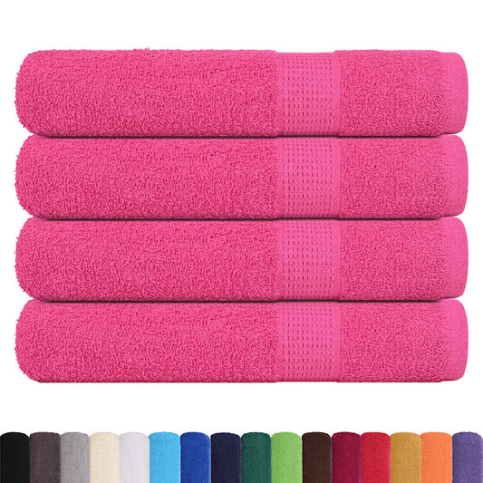 Saunové Osušky Frogn 4 Ks Růžové 360 G/M² Růžová