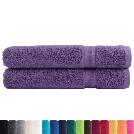 Premium Ručníky Solund 2 Ks Fialové 600 G/M² Fialová