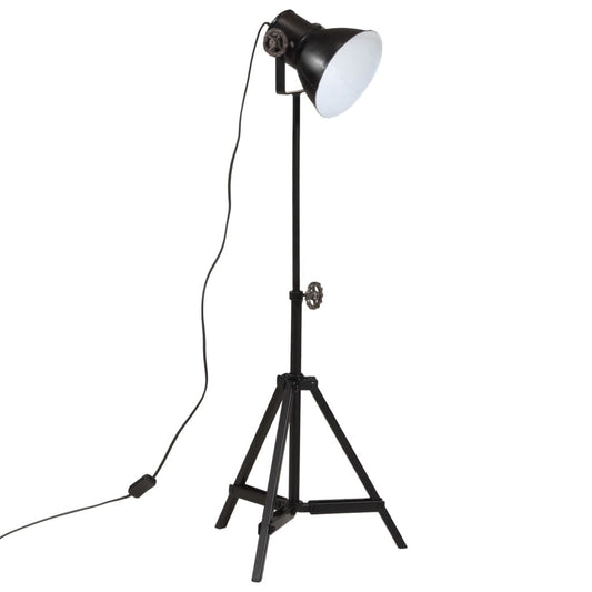 Stojací Lampa 25 W Černá 35 X 35 X 65/95 Cm E27