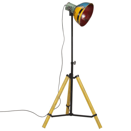 Stojací Lampa 25 W Vícebarevná 75 X 75 X 90–150 Cm E27