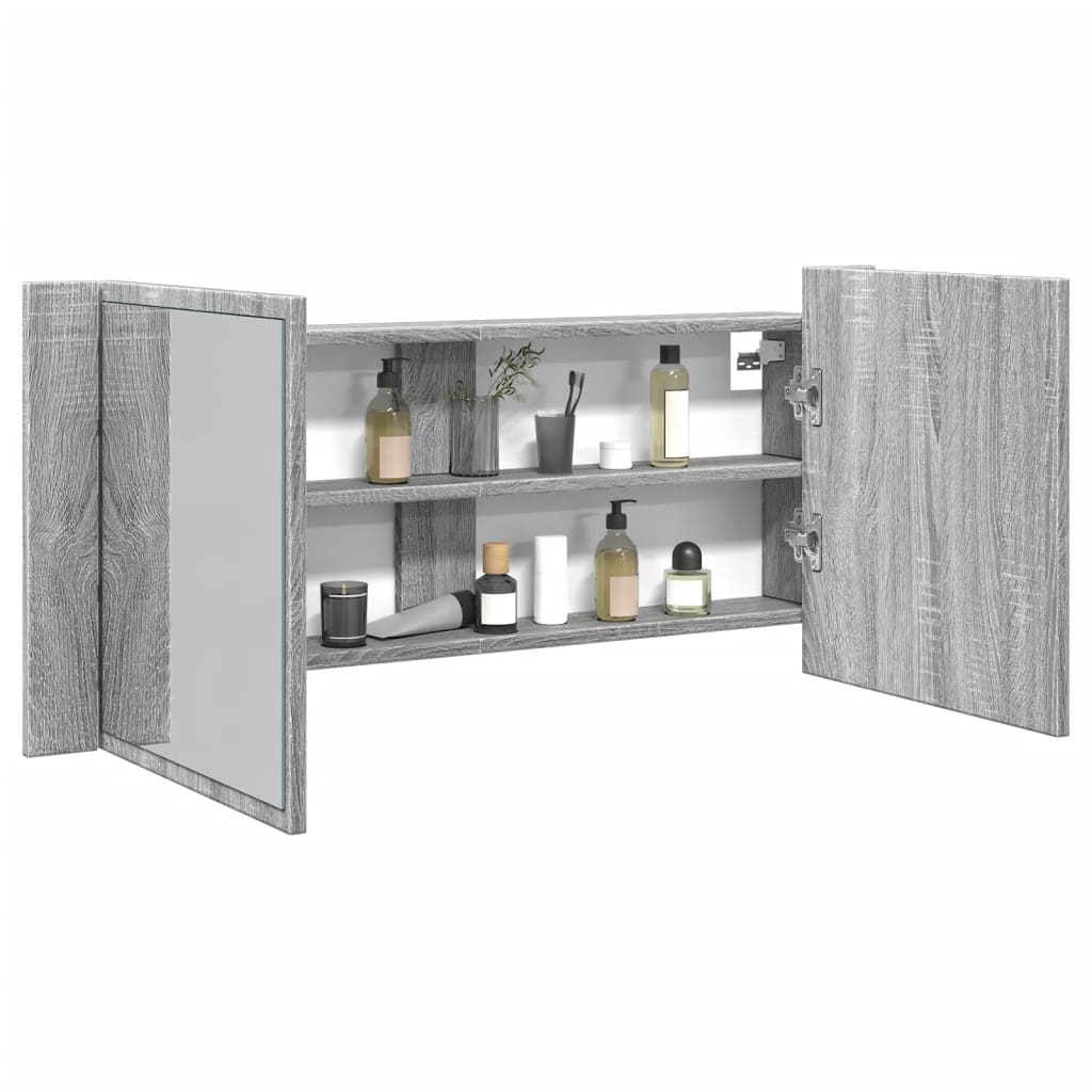 Led Koupelnové Zrcadlo 100 X 12 X 45 Cm Akrylové