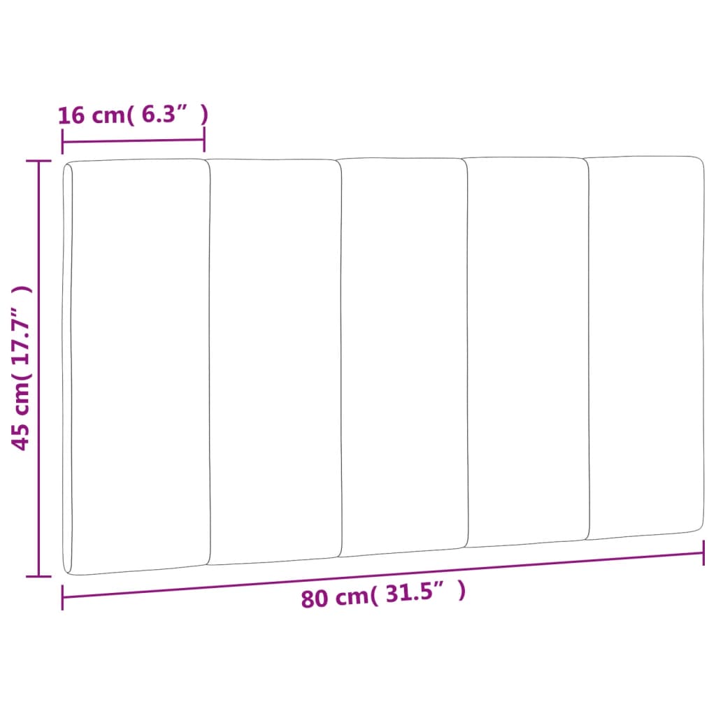 Polštář Na Čelo Postele Hanko Tmavě Zelený 80 Cm Samet