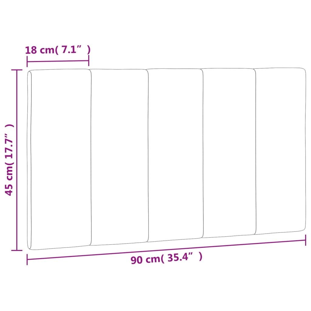 Polštář Na Čelo Postele Hanko Tmavě Zelený 90 Cm Samet