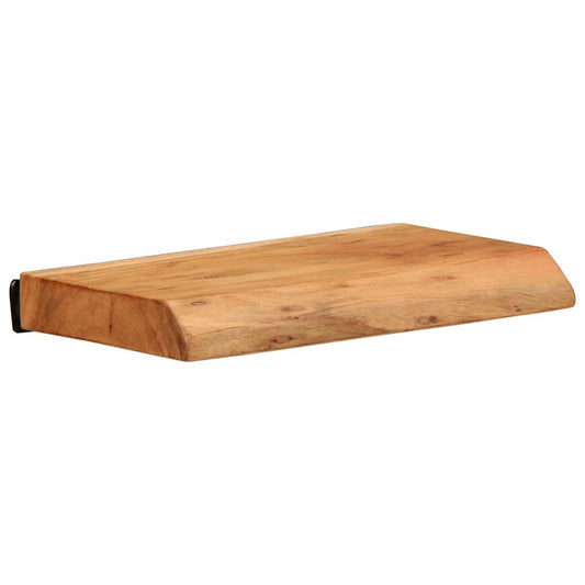 Nástěnné Police 2 Ks 30X20X3,5 Cm Masivní Dřevo Akácie