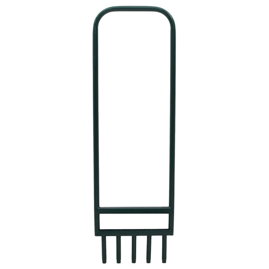 Provzdušňovač Trávníku S 5 Dutými Hroty Zelený Práškovaná Ocel