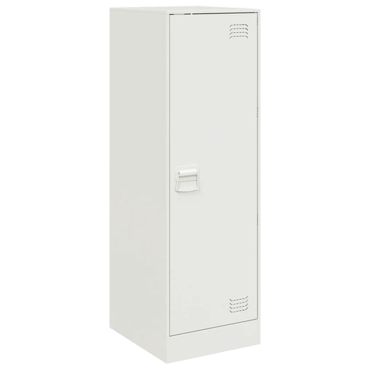 Příborník Bílý 34,5 X 39 X 107 Cm Ocel