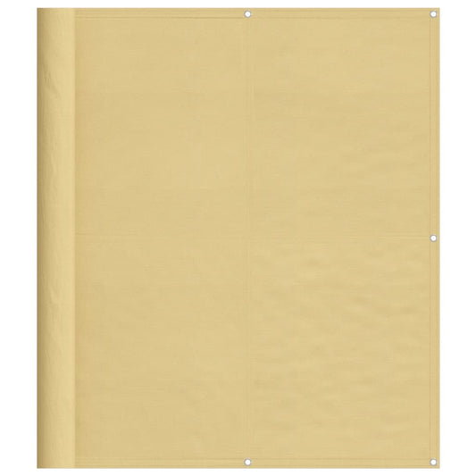 Balkonová Zástěna 100% Polyester Oxford Písková