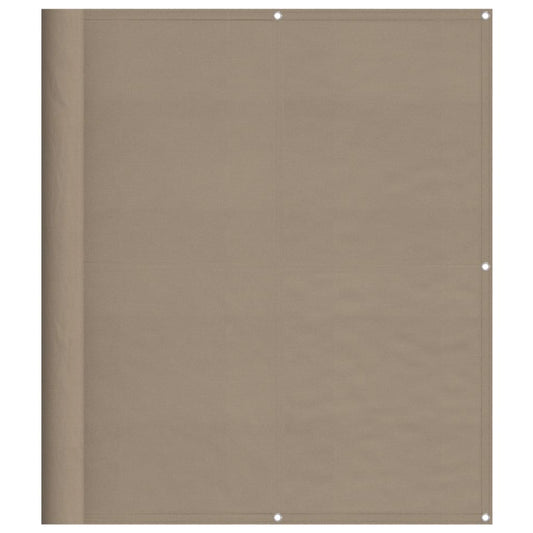 Balkonová Zástěna 100% Polyester Oxford Taupe